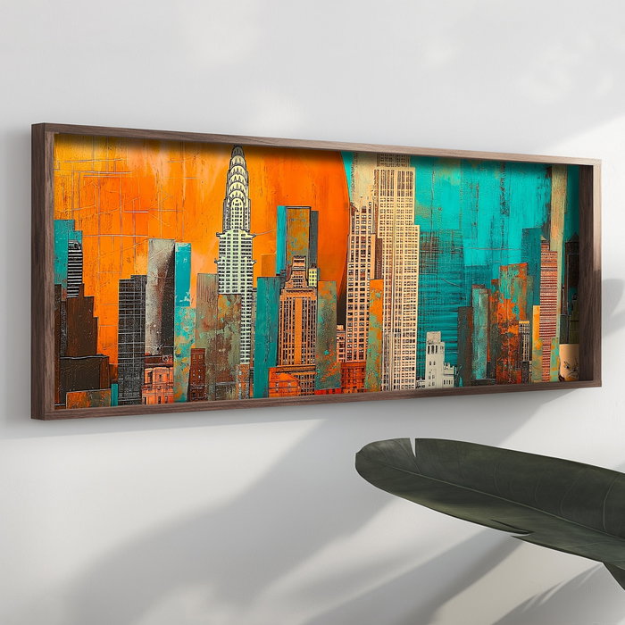 Wallity Pintura Decorativa EMR038 Multicolor